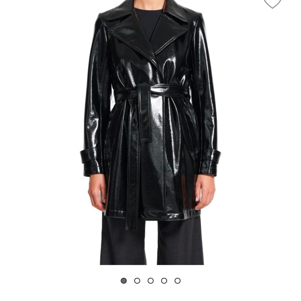 Black Women's Trench Coat